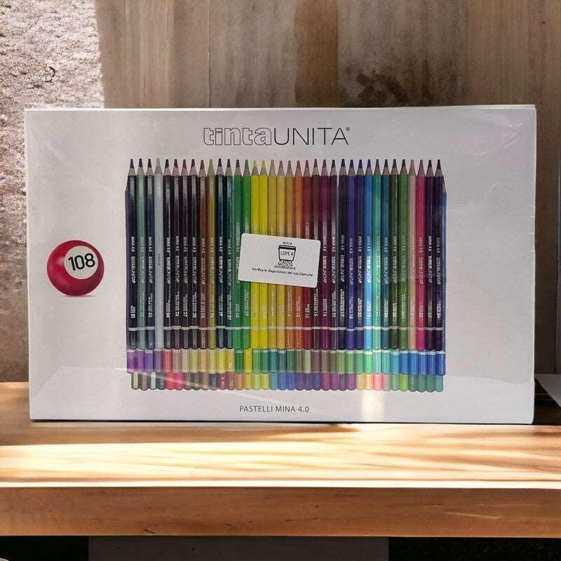 Valigetta 108 Pastelli Arte e Precisione a Colori Tintaunita.