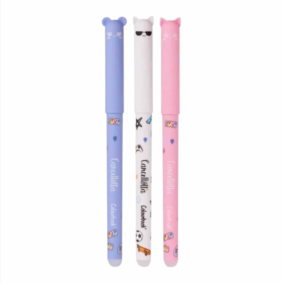 Penna Gel Cancellabile Cancellotta Abstract – Colourbook.
