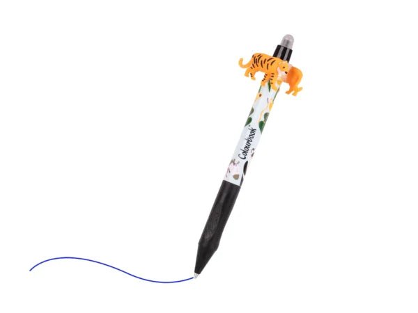 Penna Gel Cancellabile Twist con Topper Animaletti - Quiscuola.it – Zaini, Astucci e Diari Scuola