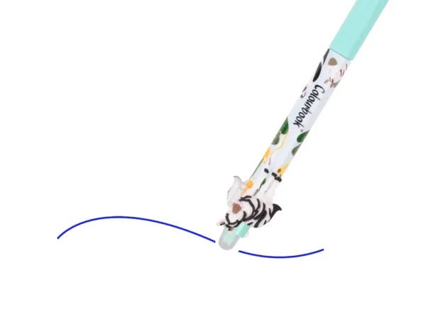 Penna Gel Cancellabile Twist con Topper Animaletti - Quiscuola.it – Zaini, Astucci e Diari Scuola