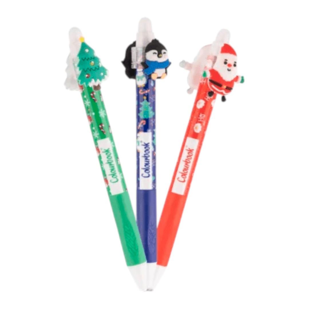 Penna Gel Cancellabile Twist La Fabbrica degli Elfi – Colourbook Special Edition Natalizia.