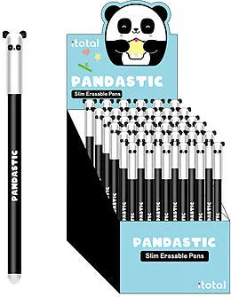 Penna gel I-TOTAL Pandastic blu 0,5 mm cancellabile