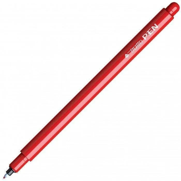 Penna Tratto Pen Fila 0,5 mm - rosso n2 - foto 3