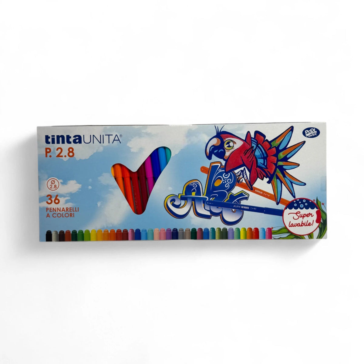 Pennarelli Tinta Unita P. 2.8 – Set da 12, 24 o 36 colori - Quiscuola.it – Zaini, Astucci e Diari Scuola