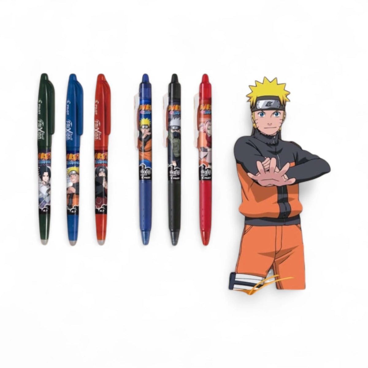 Pilot FriXion Ball & Clicker Naruto Limited Edition – Penne Cancellabili - Quiscuola.it – Zaini, Astucci e Diari Scuola