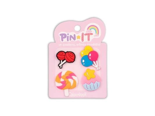 Pin It – Set di Pins per Personalizzare Quaderni Colourbook. - Quiscuola.it – Zaini, Astucci e Diari Scuola