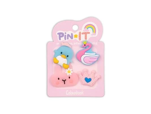 Pin It – Set di Pins per Personalizzare Quaderni Colourbook. - Quiscuola.it – Zaini, Astucci e Diari Scuola