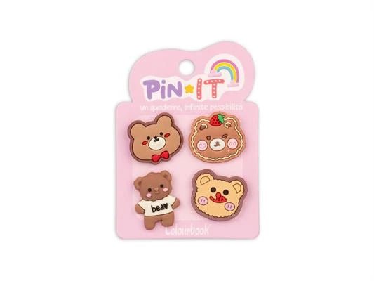 Pin It – Set di Pins per Personalizzare Quaderni Colourbook. - Quiscuola.it – Zaini, Astucci e Diari Scuola