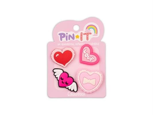 Pin It – Set di Pins per Personalizzare Quaderni Colourbook. - Quiscuola.it – Zaini, Astucci e Diari Scuola
