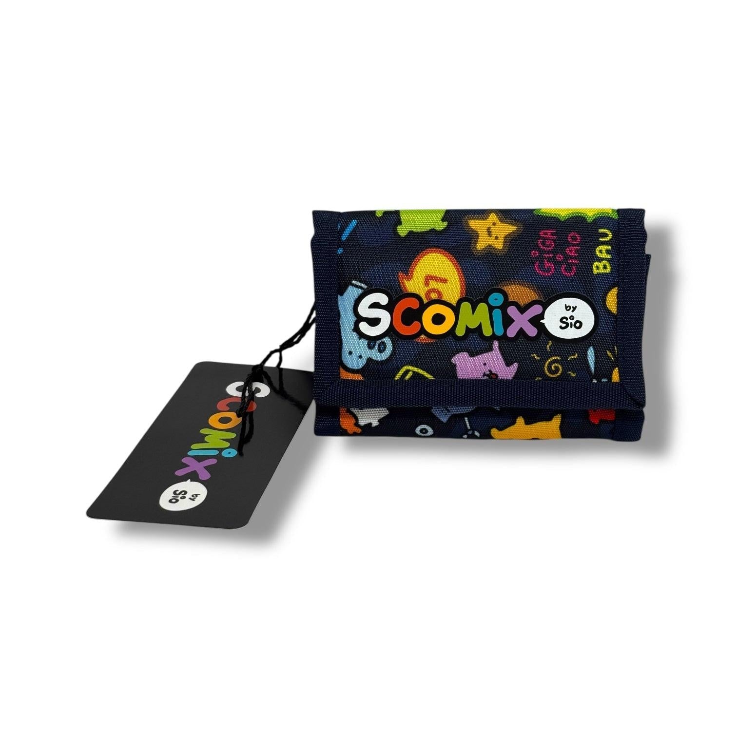 PORTAFOGLIO COMIX SCOMIX BY SIO - BLU SCURO - Quiscuola.it – Zaini, Astucci e Diari Scuola