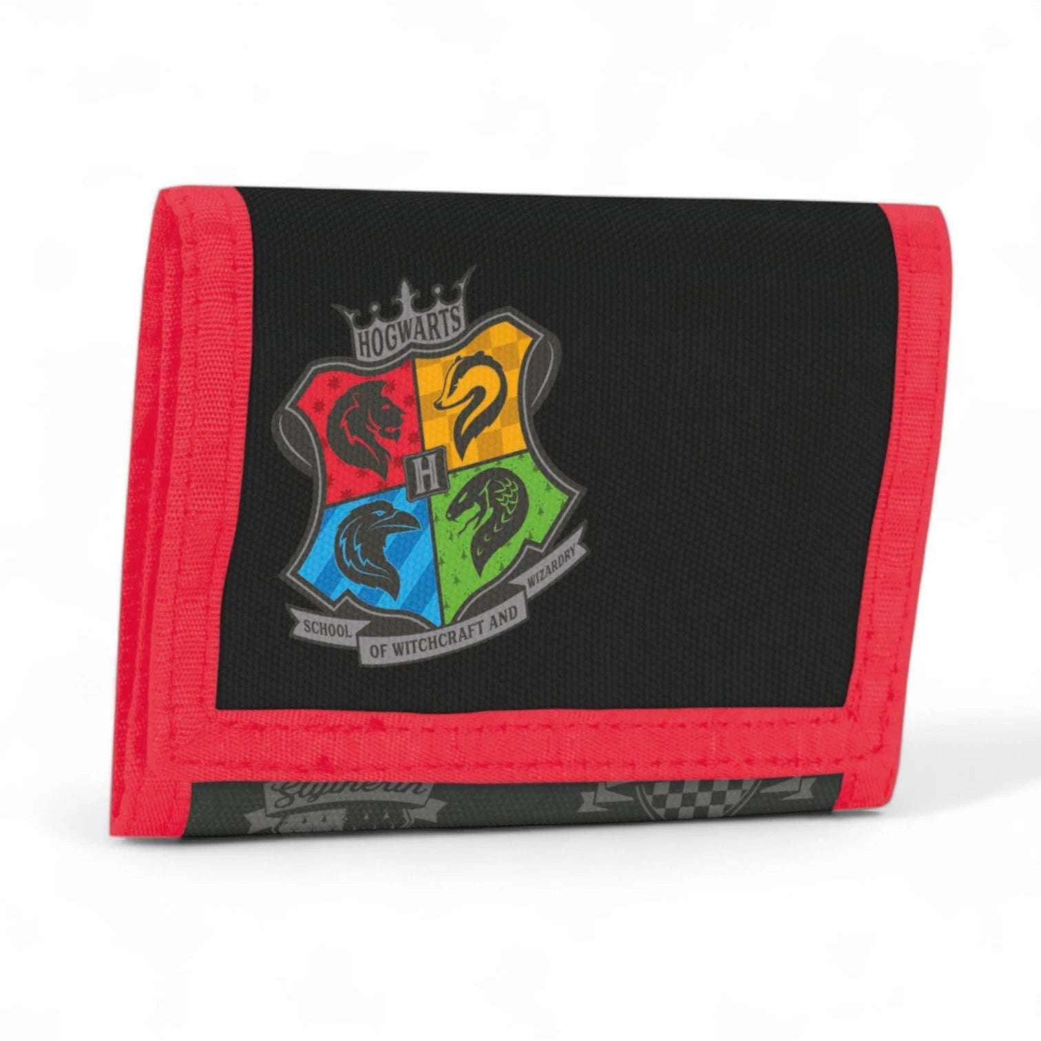 PORTAFOGLIO HARRY POTTER 12x9 cm – CON CHIUSURA A VELCRO - Quiscuola