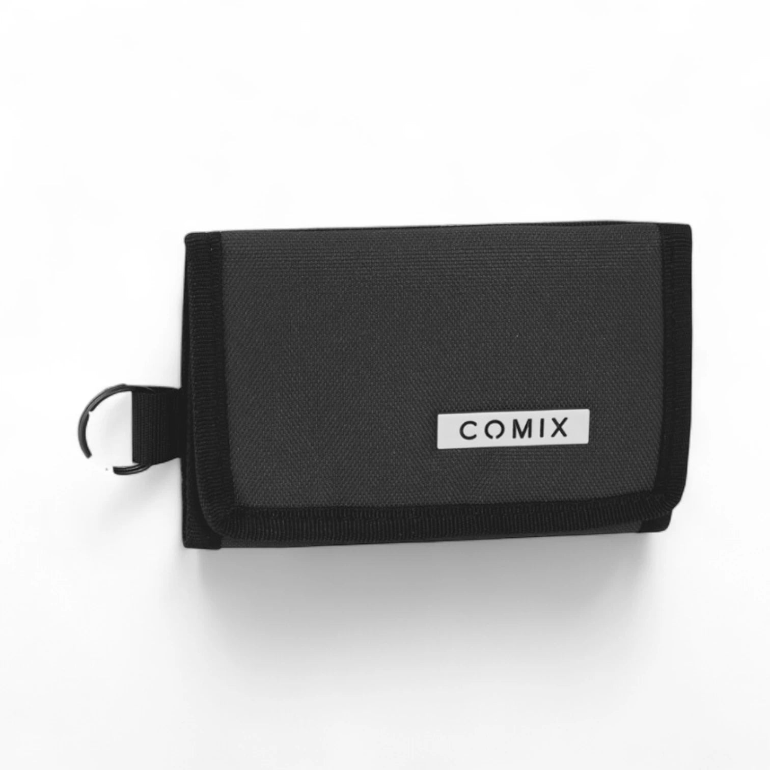 PORTAFOGLIO COMIX MONOCOLORE – VELCRO E ZIP PORTAMONETE - Quiscuola