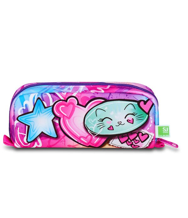 PORTAPENNE SJ Gang – TINYPATCH GIRL - Quiscuola.it – Zaini, Astucci e Diari Scuola