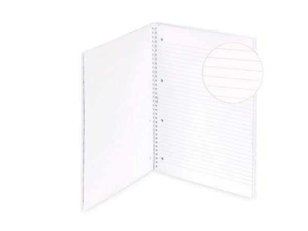 Quaderno a Spirale A4 Maxi 150 Fogli con Separatori.