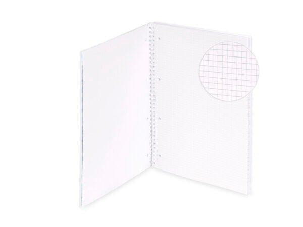 Quaderno Maxi Spirale Colourbook Fluo/Pastel Rigo o Quadretti.