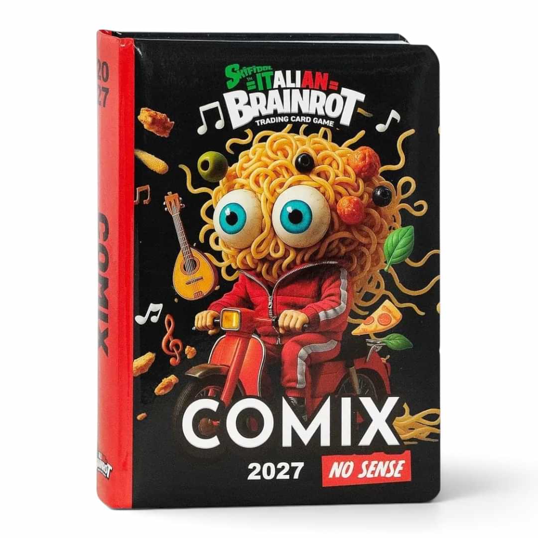 Quiscuola.it – Zaini, Astucci e Diari Scuola Brainrot Skifidol 13-month school diary for 2026/27 with noodle character