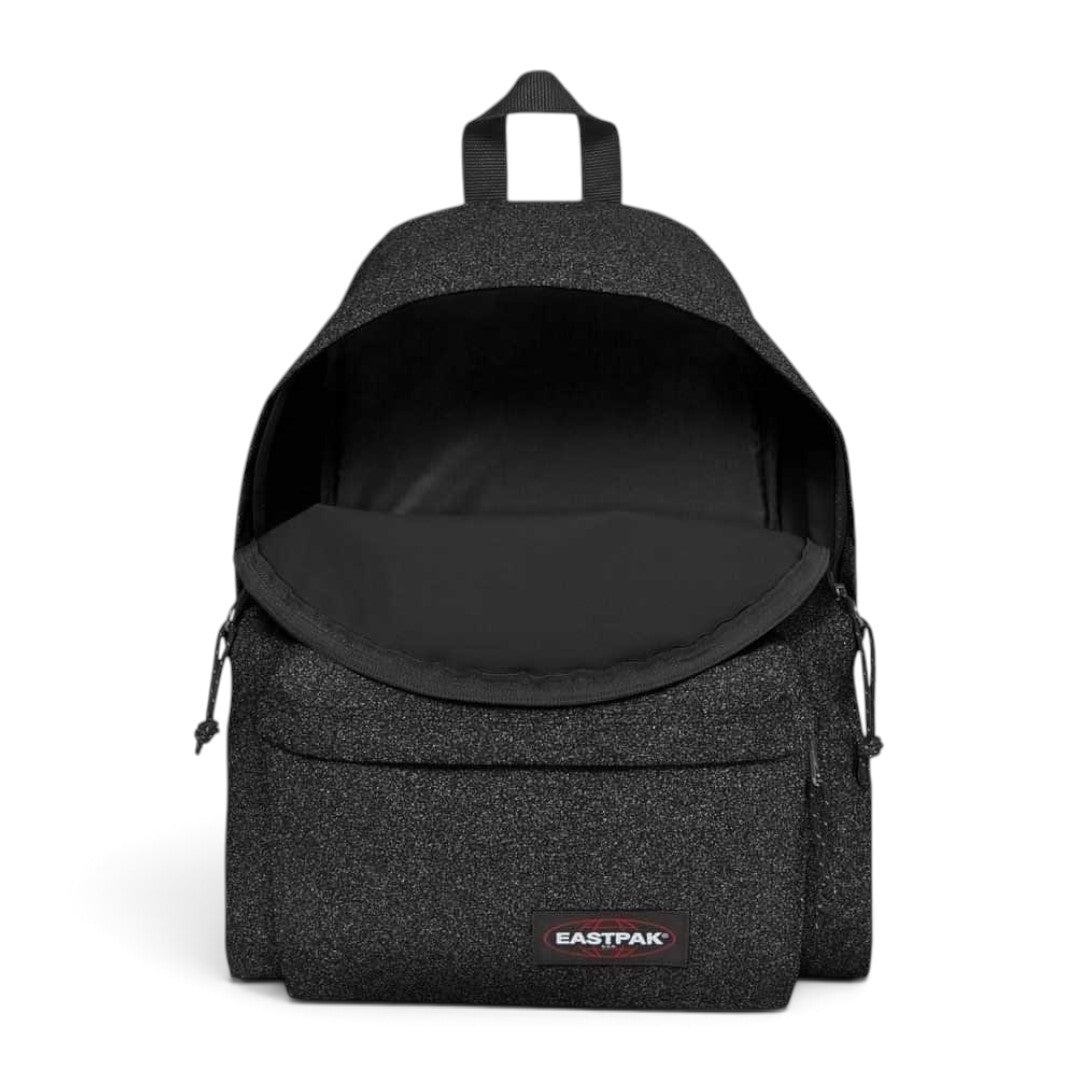 Quiscuola.it – Zaini, Astucci e Diari Scuola Eastpak Padded Pak'r backpack in black with a sparkly glitter finish