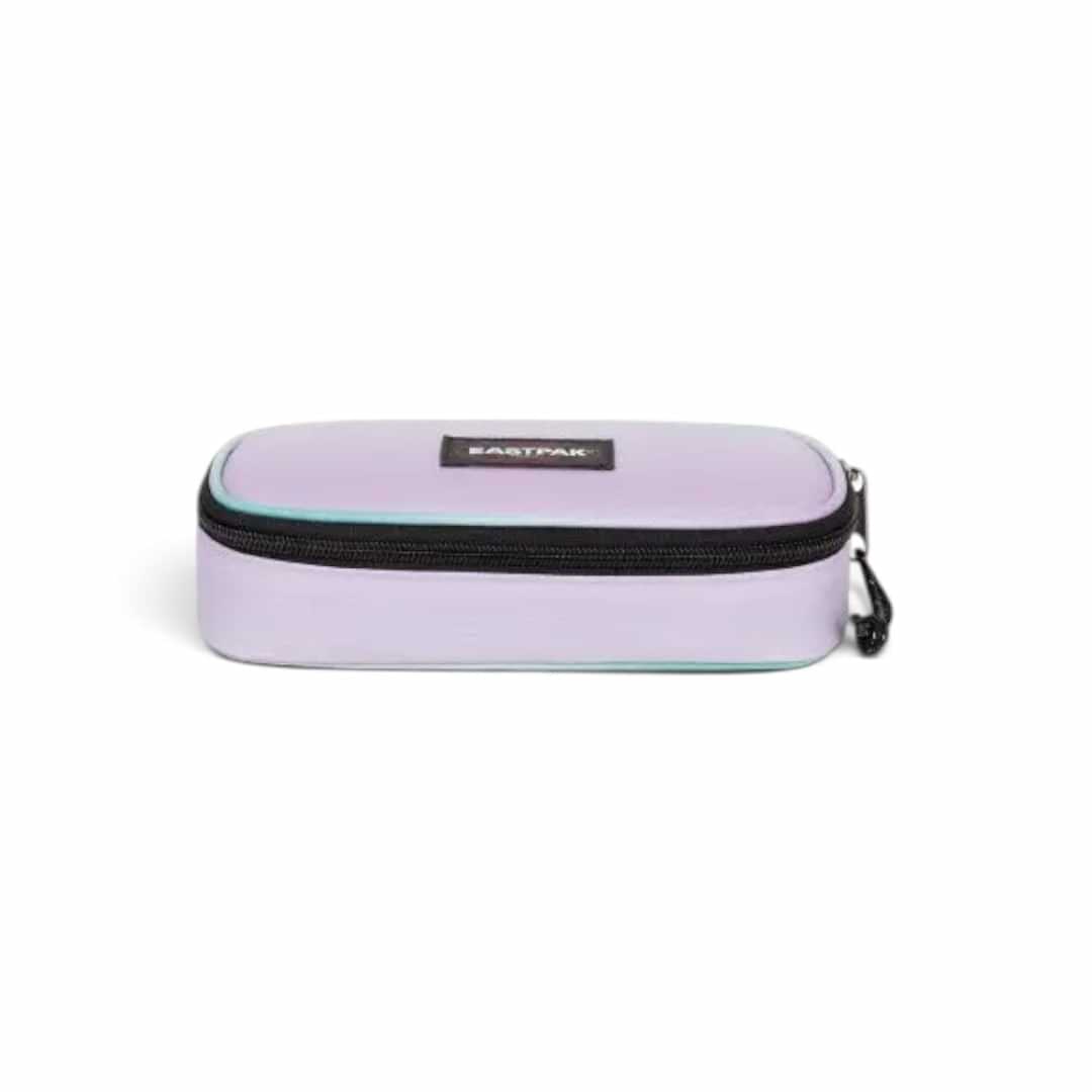 Quiscuola.it – Zaini, Astucci e Diari Scuola Eastpak Oval Single pencil case in pastel purple nylon with zip closure