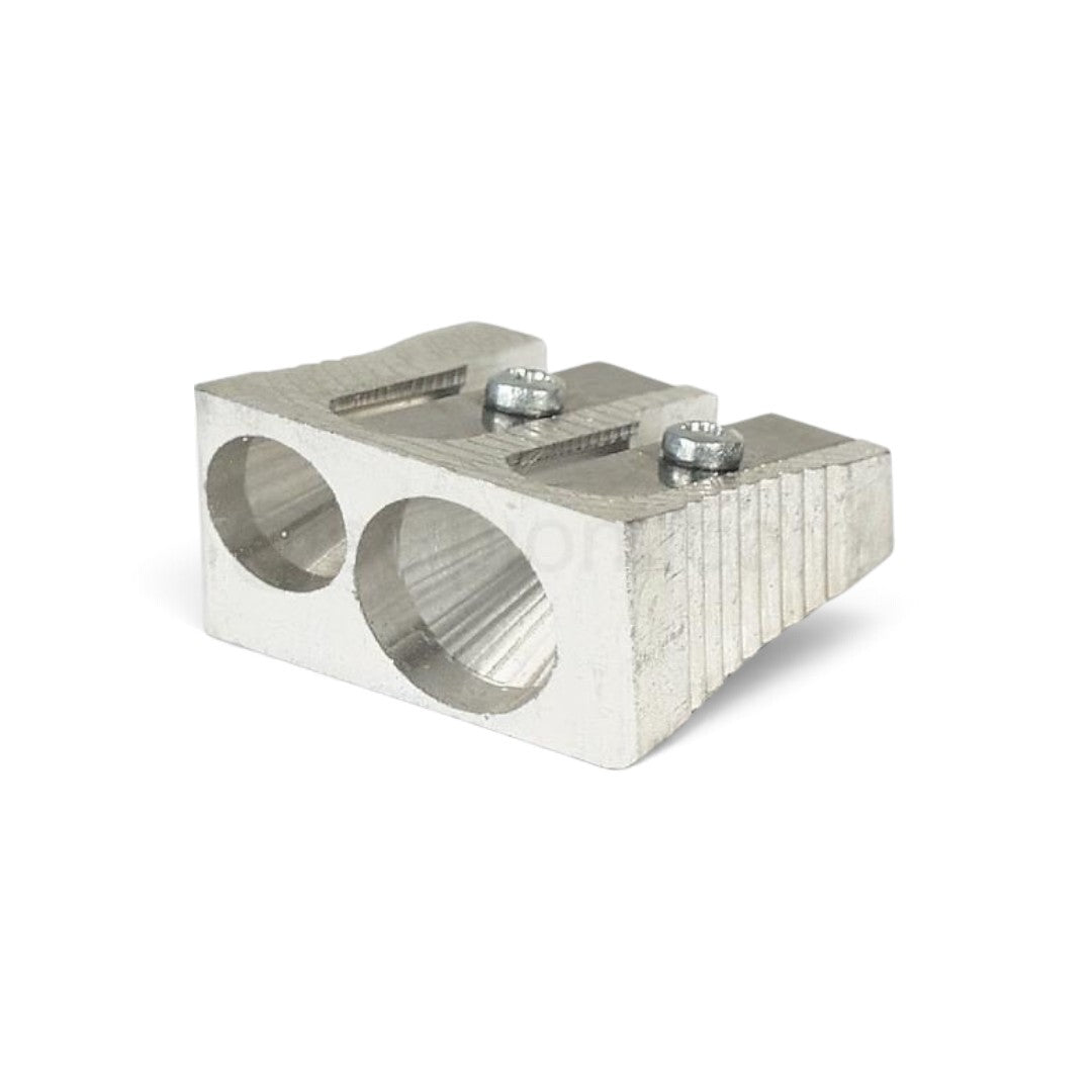 Quiscuola.it – Zaini, Astucci e Diari Scuola metal double-hole pencil sharpener with steel blades for precision