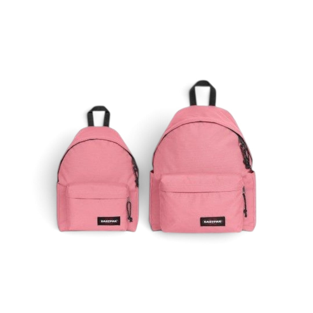 Two Quiscuola.it – Zaini, Astucci e Diari Scuola Eastpak Day Pak'r backpacks in Summer Pink canvas with front pockets