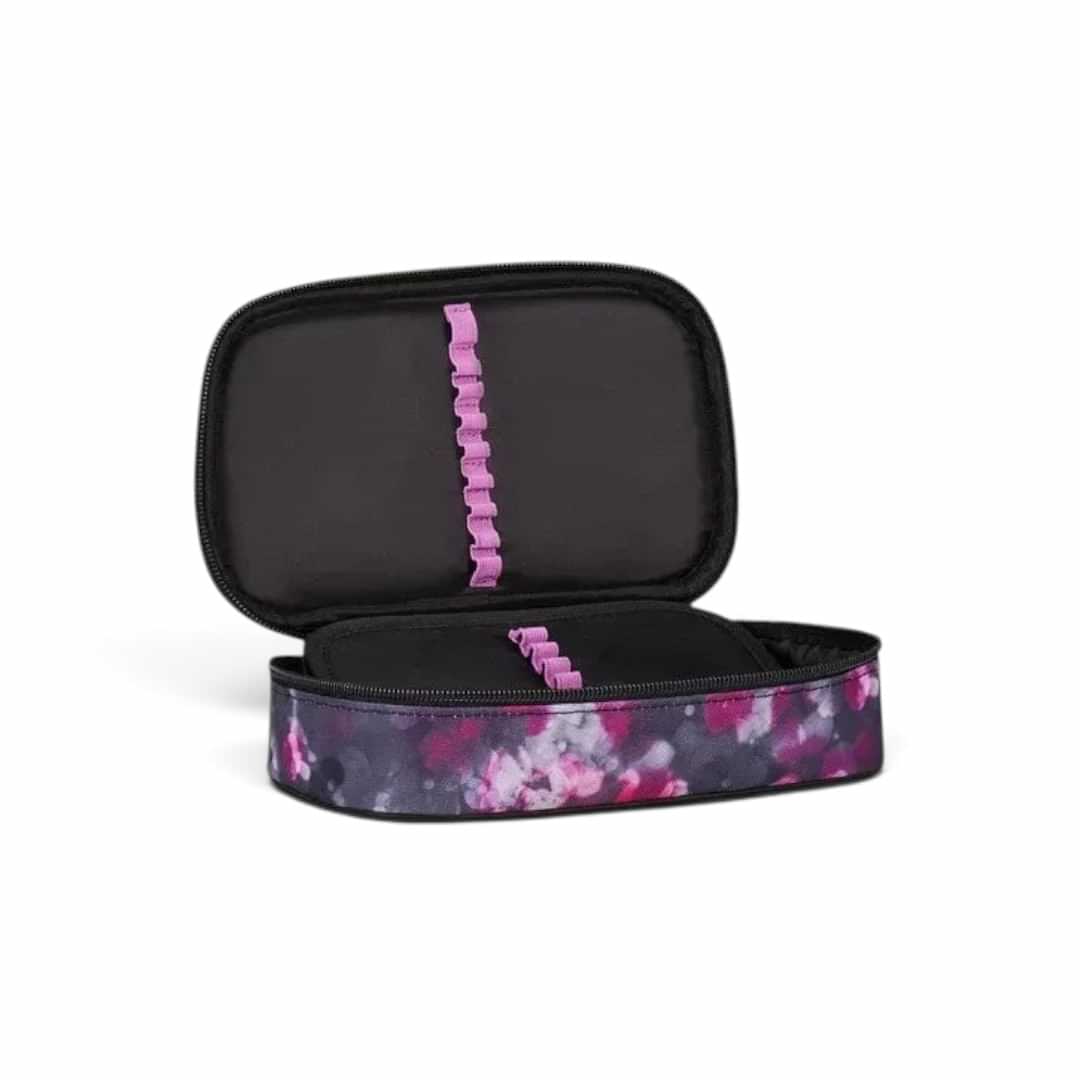 Quiscuola.it – Zaini, Astucci e Diari Scuola Seven Round Plus Big pencil case in Blooming Time floral print