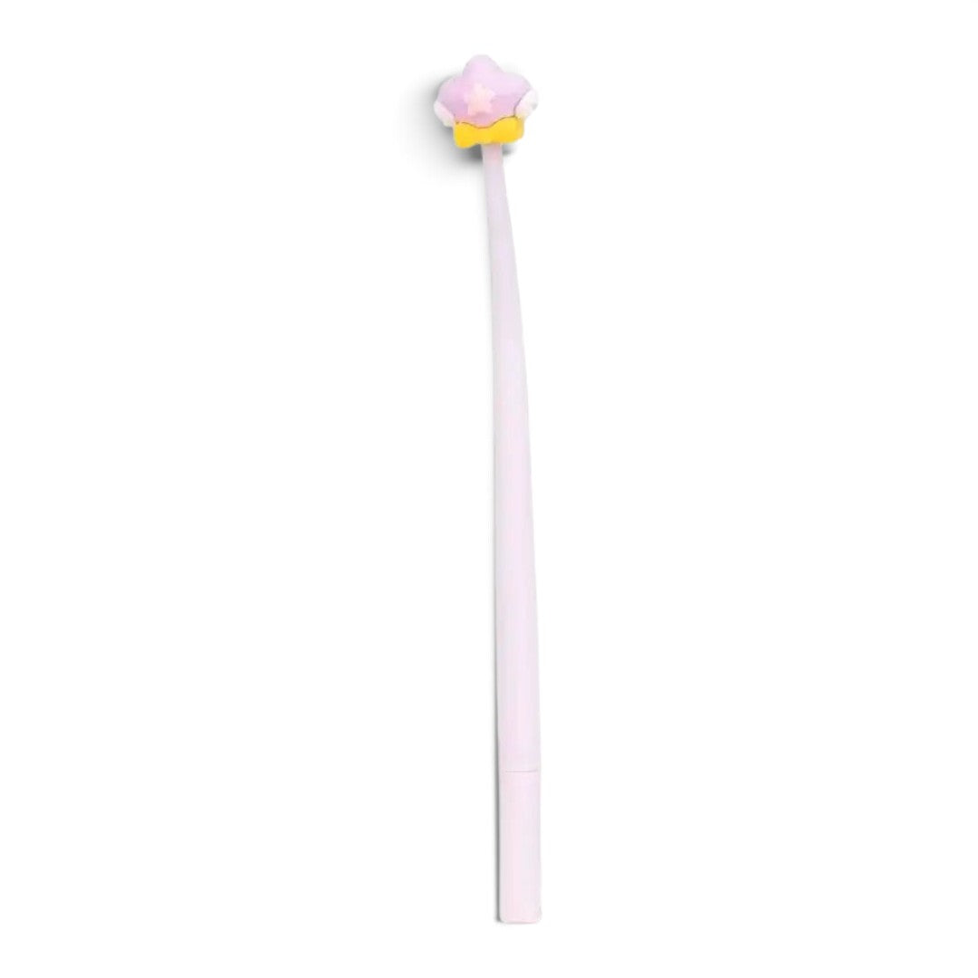 Quiscuola.it – Zaini, Astucci e Diari Scuola Molly Pen Fantasy gel pen with a cute star topper and soft touch grip