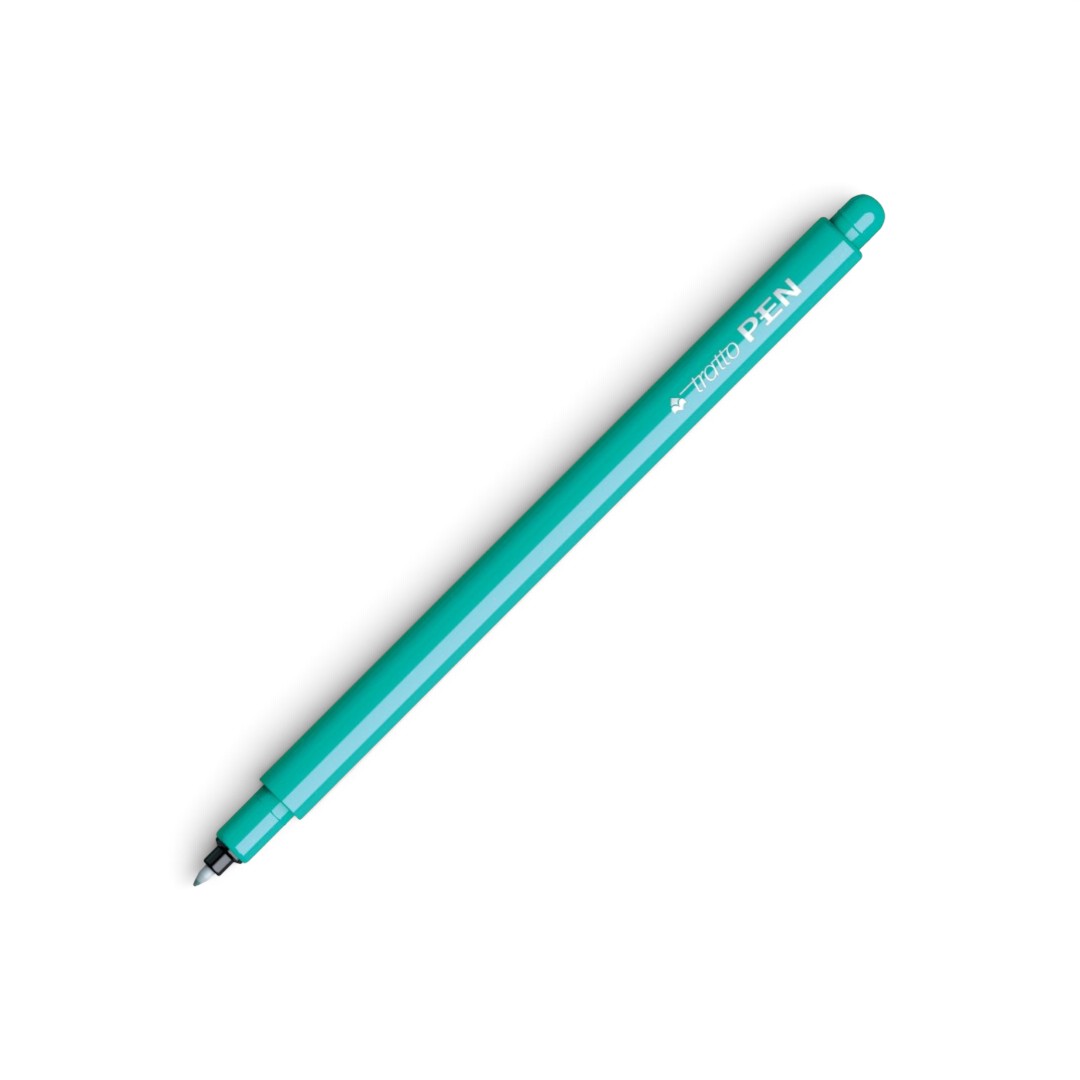 Quiscuola.it – Zaini, Astucci e Diari Scuola Tratto Pen Fila in turquoise with a 0.5 mm synthetic tip for writing.