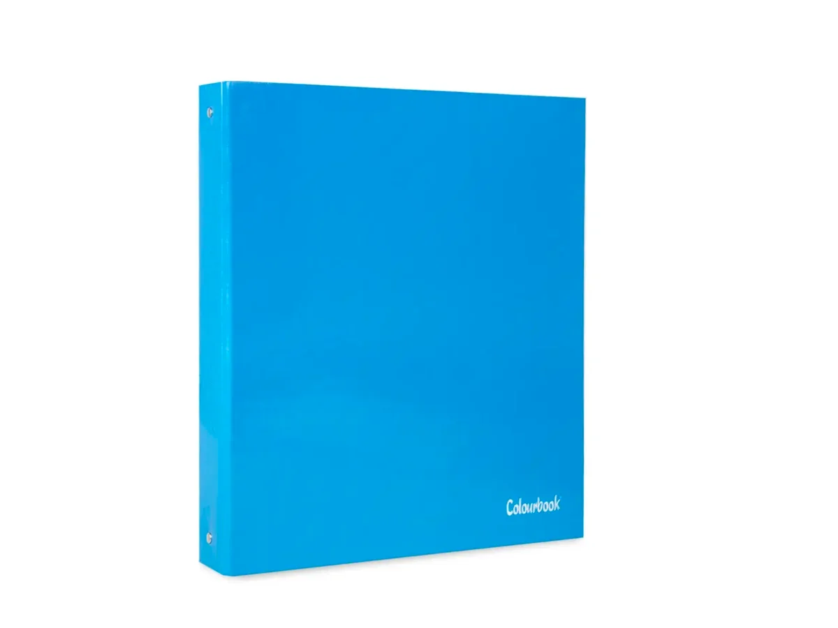 Raccoglitore ad anelli A4 Colourbook in varie colorazioni - Blu - foto 4