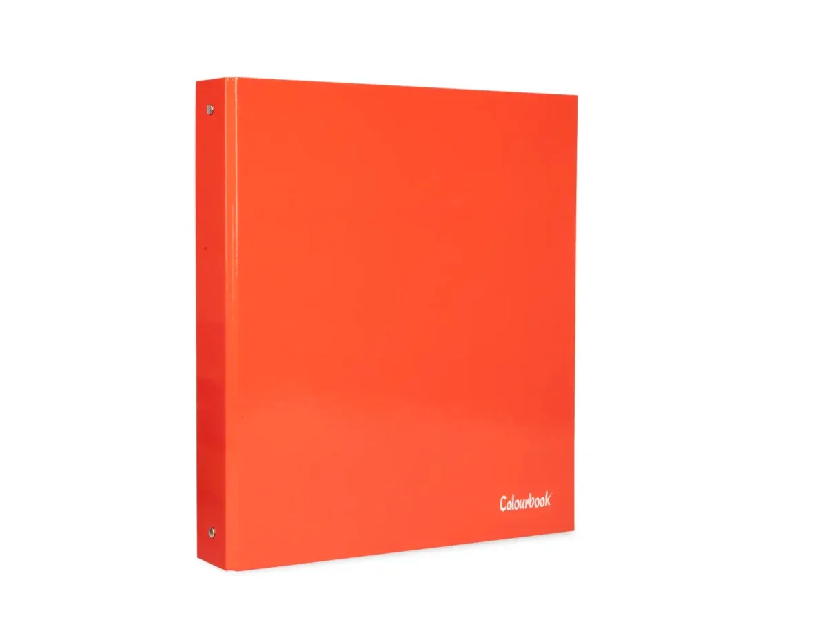 Raccoglitore ad anelli A4 Colourbook in varie colorazioni - Rosso - foto 3