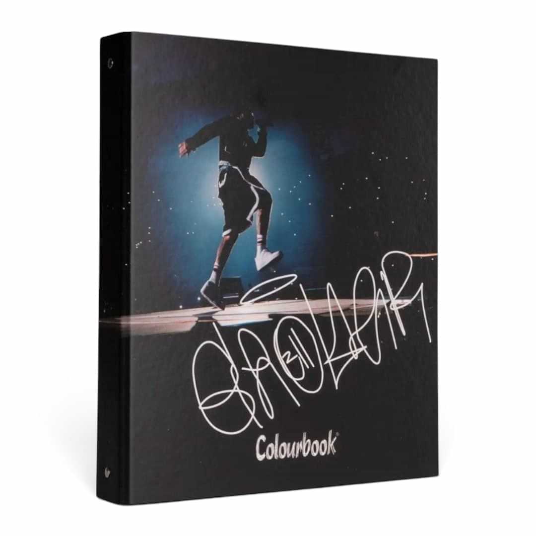 Raccoglitore ad Anelli A4 Geolier x Colourbook – 4 Anelli e 3 Fantasie.