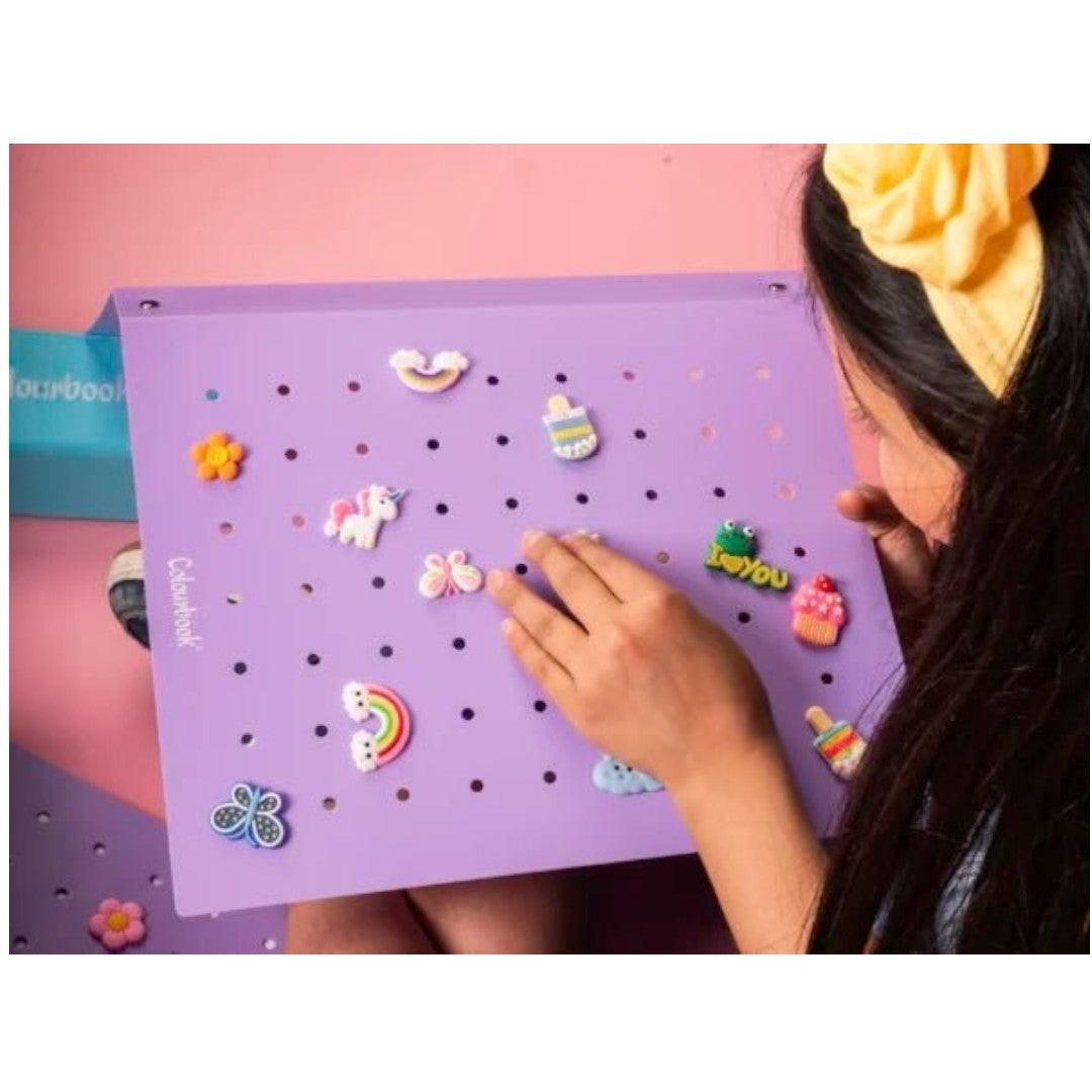 Raccoglitore Pin It Folder A4 Colourbook – Personalizzabile con Pin.