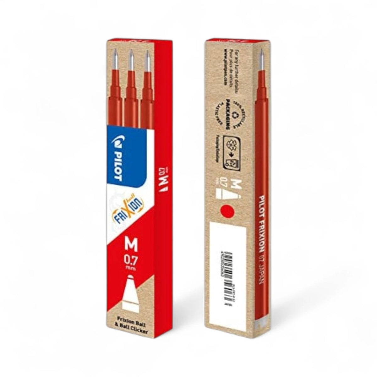 Refill Pilot Frixion 0,7 mm – Blu, Nero, Rosso per Penna Cancellabile - Quiscuola.it – Zaini, Astucci e Diari Scuola