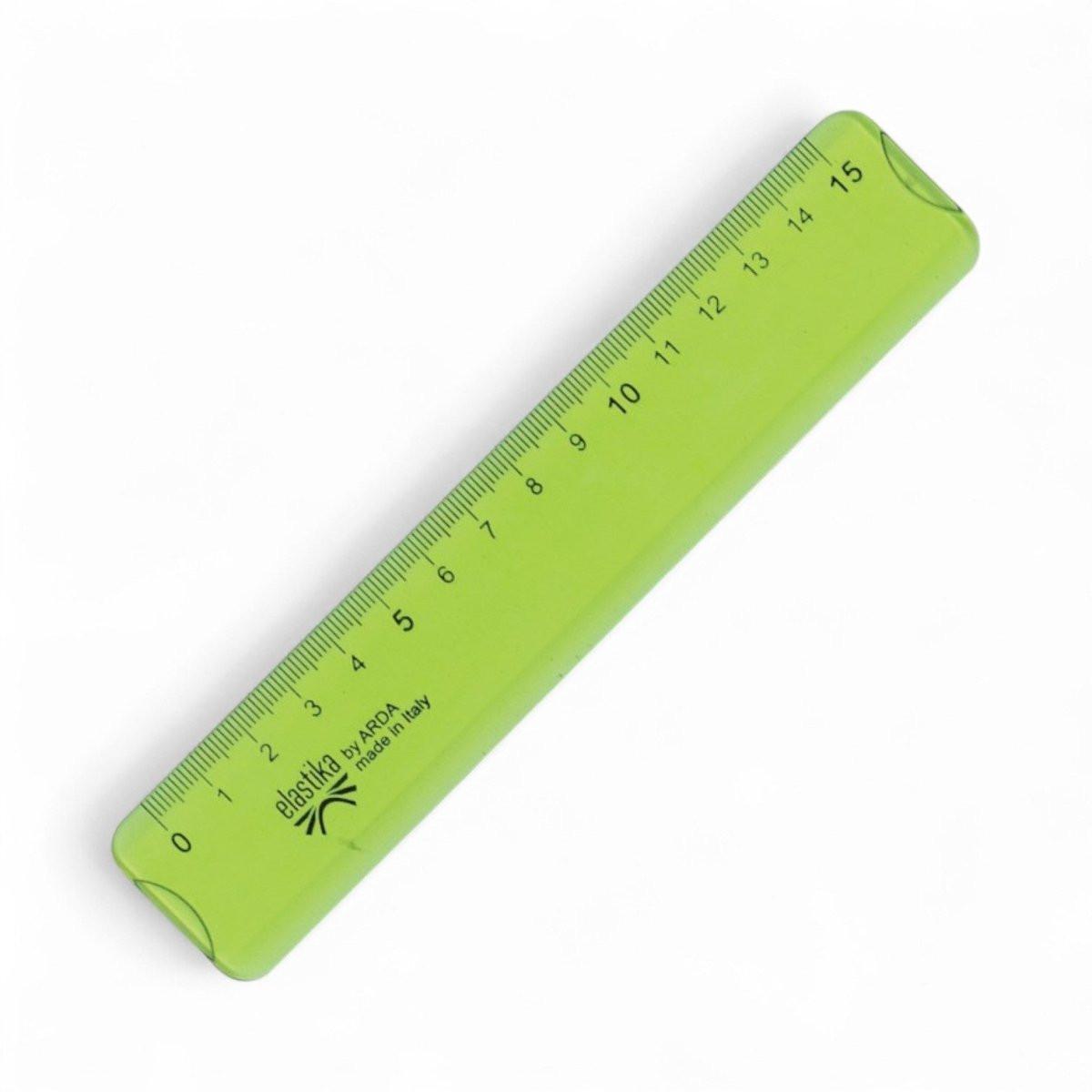 Righello Arda Elastika 15 cm – Flessibile e Resistente.