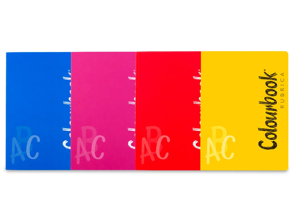 Rubrica A5 alfabetica Colourbook 30 fogli colori assortiti - Fuxia - foto 1