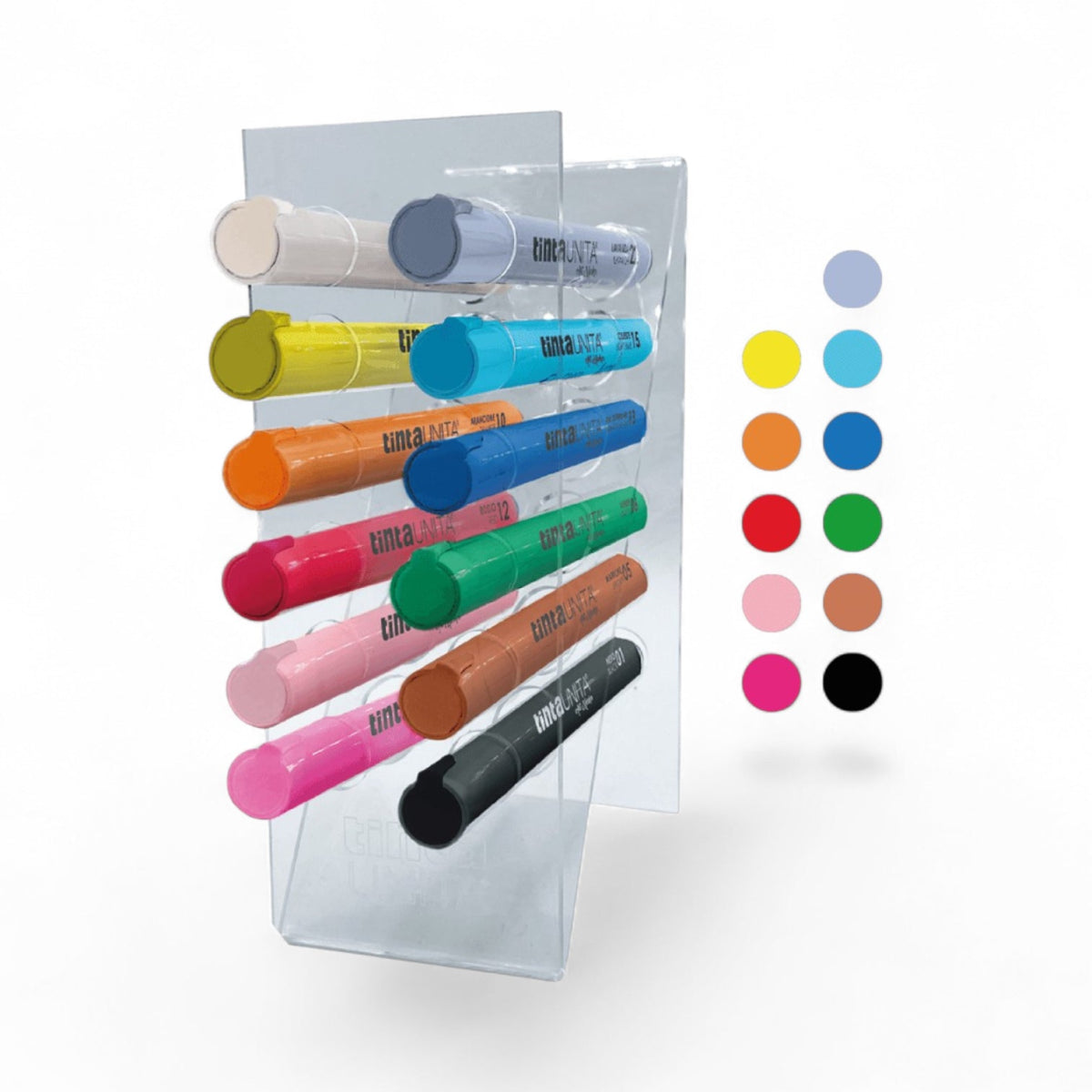 Set 12 pennarelli acrilici Tinta Unita Art Marker colori assortiti - Quiscuola.it – Zaini, Astucci e Diari Scuola