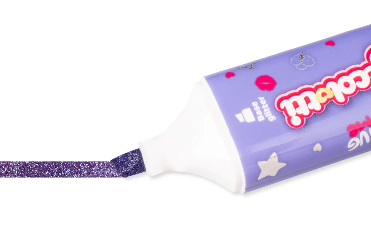 Set 3 Evidenziatori con Timbro Coccolotti – Glitter & Cuoricini - Quiscuola.it – Zaini, Astucci e Diari Scuola