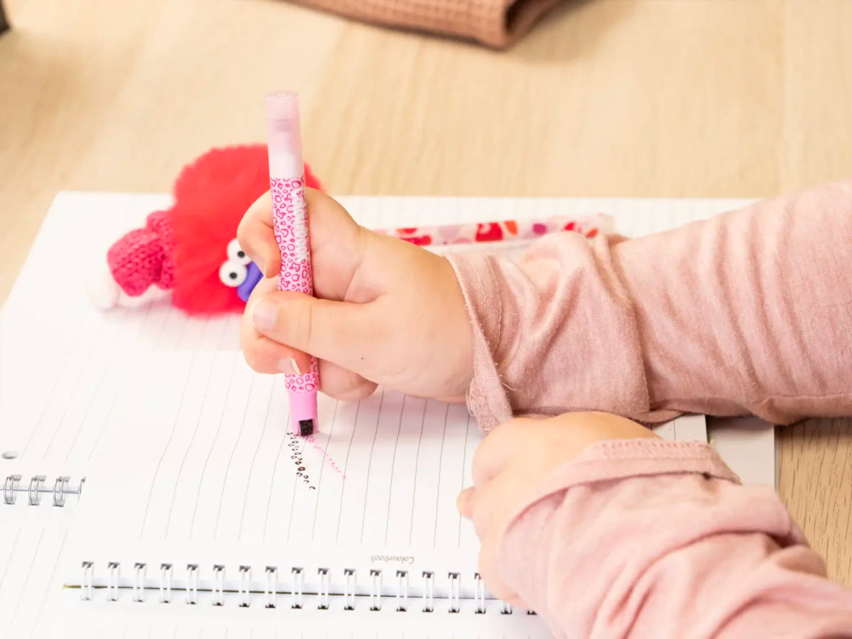 Set 3 Evidenziatori con Timbro Gleam Wild – Colourbook - Quiscuola