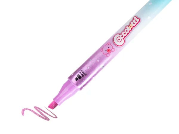 Set 3 Evidenziatori Duo Tone Coccolotti Doppia Punta - Quiscuola.it – Zaini, Astucci e Diari Scuola