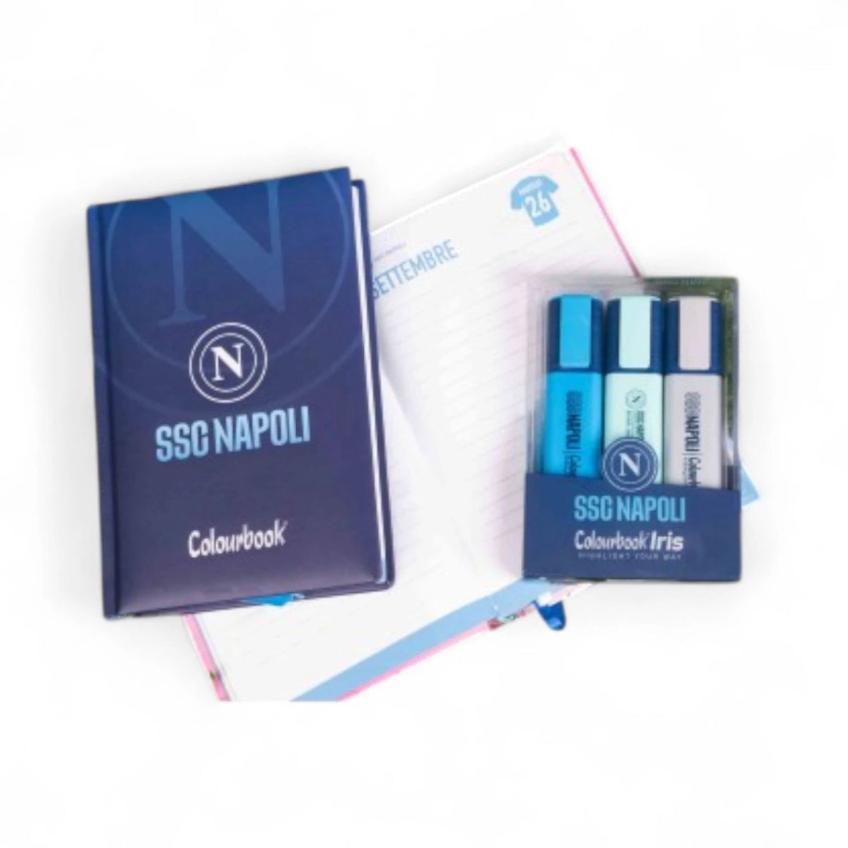 Set 3 Evidenziatori SSC Napoli: Tifosi Sempre al Massimo - Quiscuola.it – Zaini, Astucci e Diari Scuola