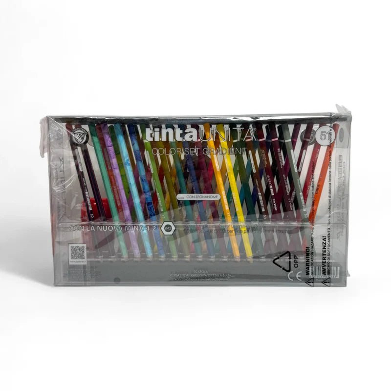 Set Color Gradient TintaUnita – 48 Pastelli 4,2 mm con Base Plexiglas - Quiscuola.it – Zaini, Astucci e Diari Scuola