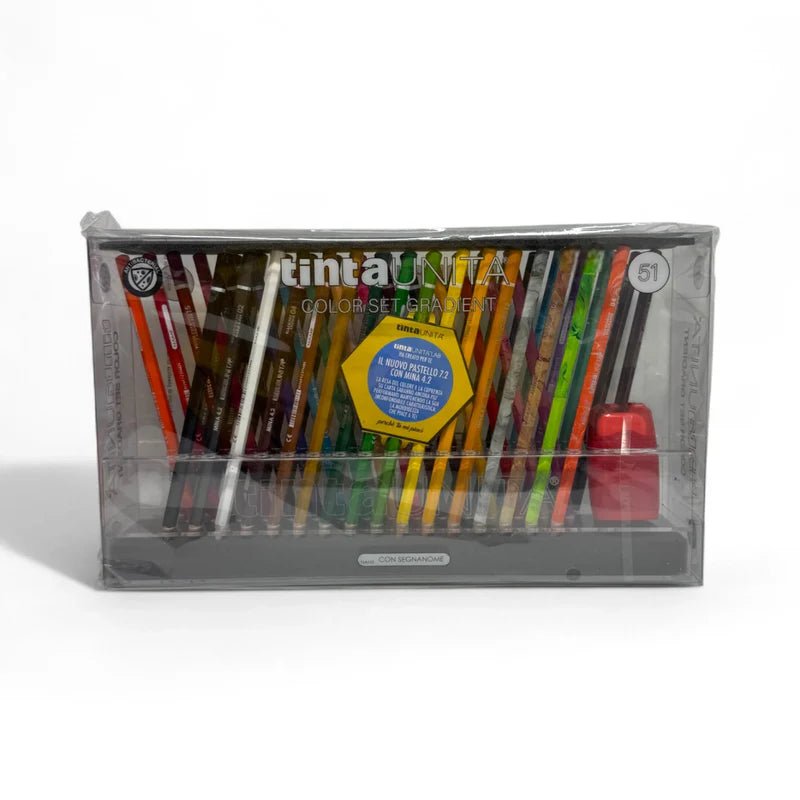 Set Color Gradient TintaUnita – 48 Pastelli 4,2 mm con Base Plexiglas - Quiscuola.it – Zaini, Astucci e Diari Scuola