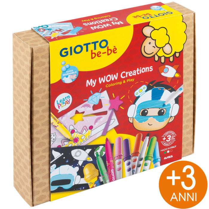 Set Gioco Creativo My WOW Creations – Giotto be - bè - Quiscuola