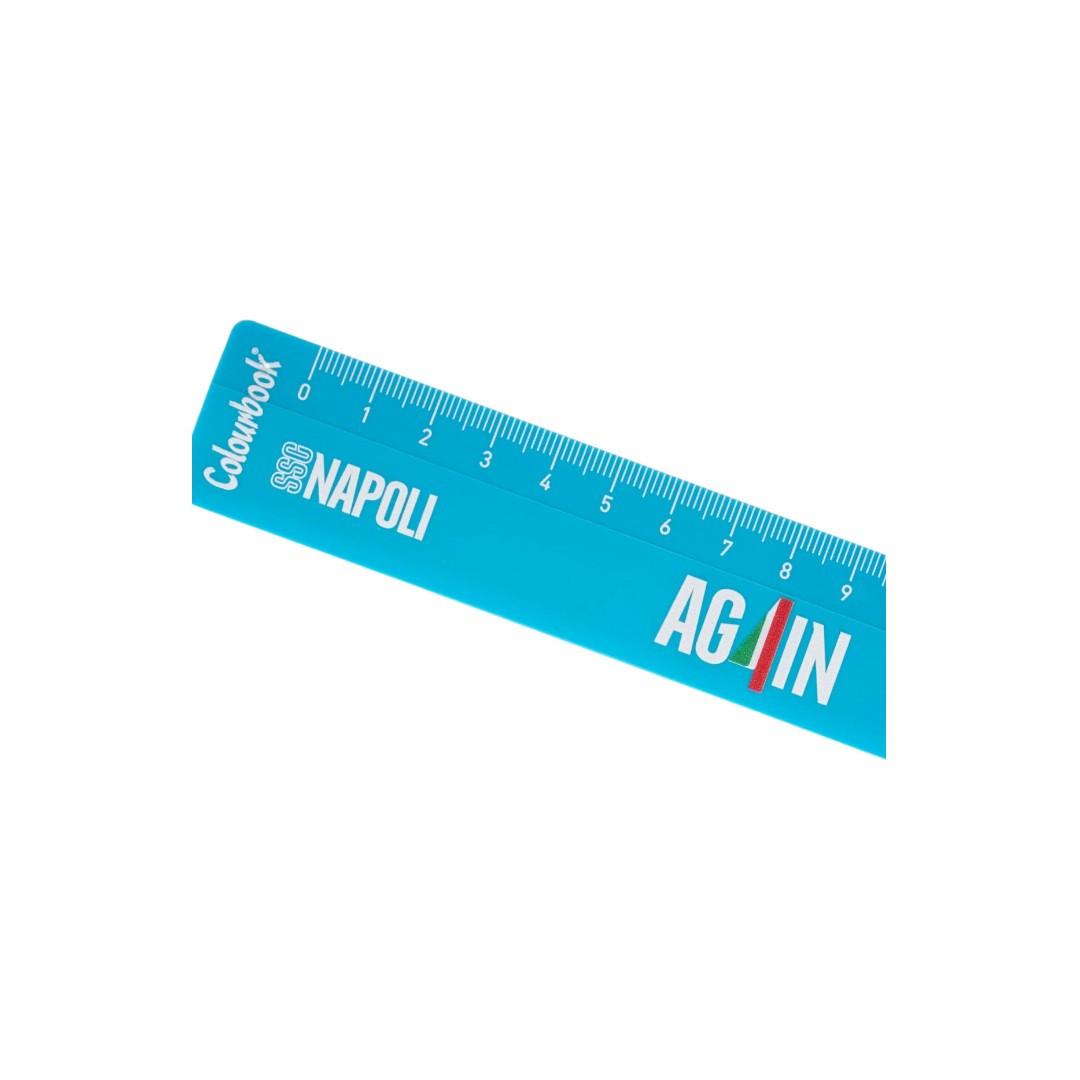 SSC Napoli Righello 16 cm Again Colourbook.