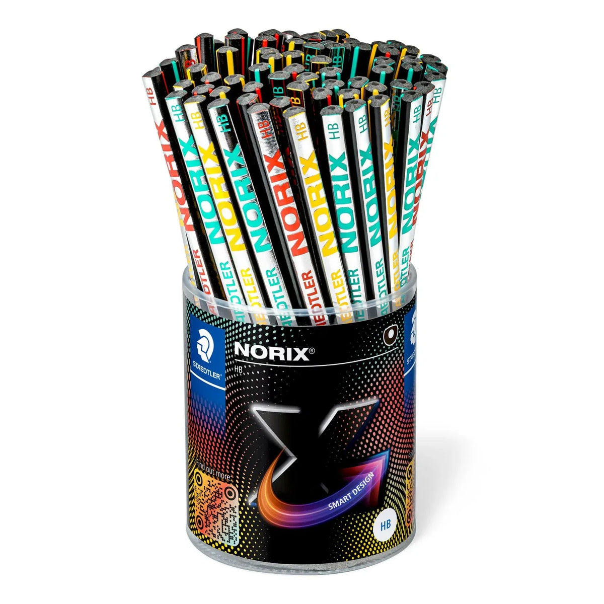 Matita Staedtler Norix HB con stelo verde rosso o giallo, design X-treme antiscivolo