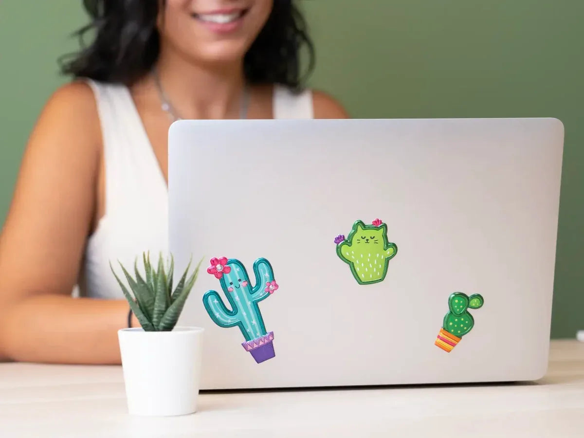 Stickers 3D Cactus Colourbook - foto 2