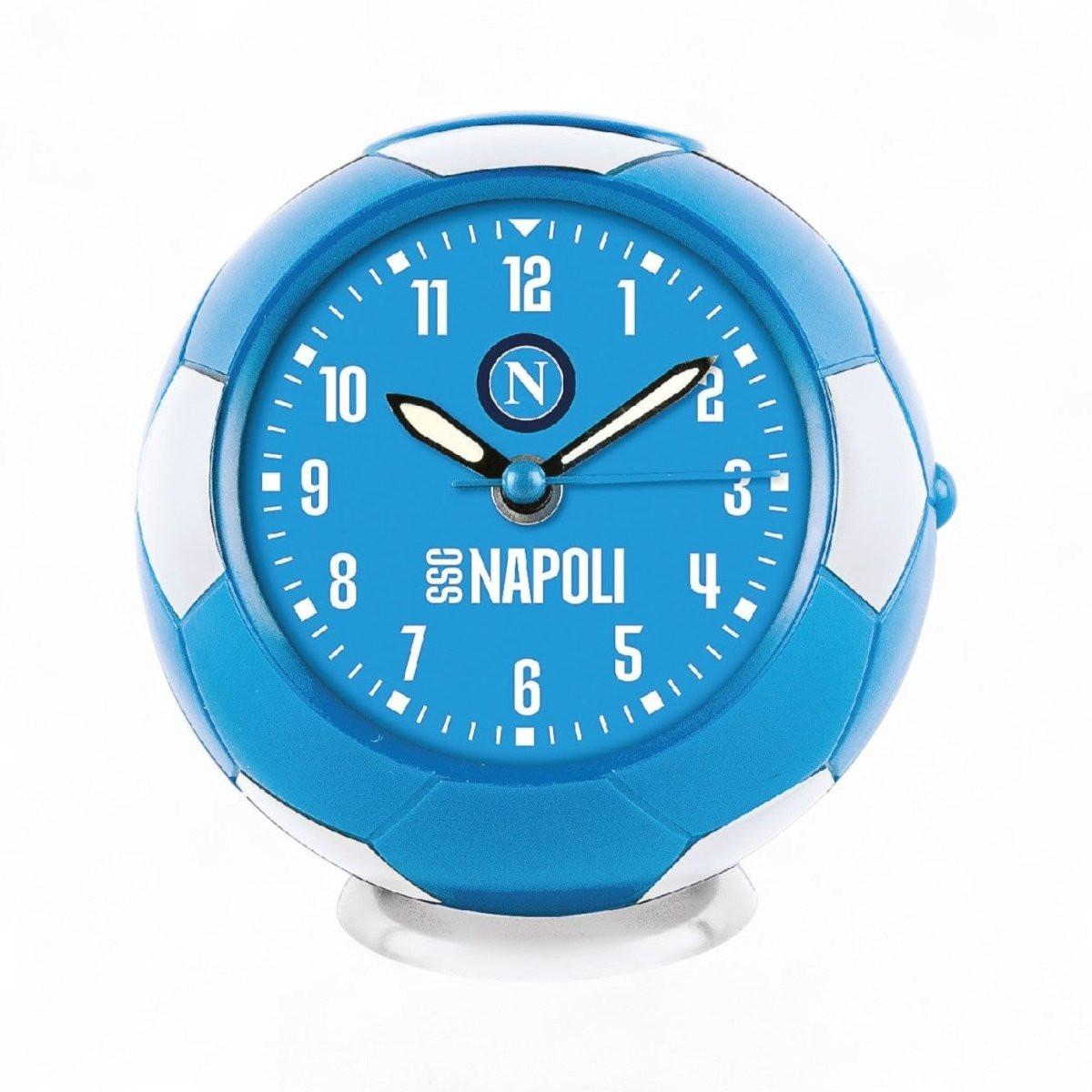 Sveglia SSC Napoli Lowell JA7082NA1 Pallone Celeste - Quiscuola.it – Zaini, Astucci e Diari Scuola