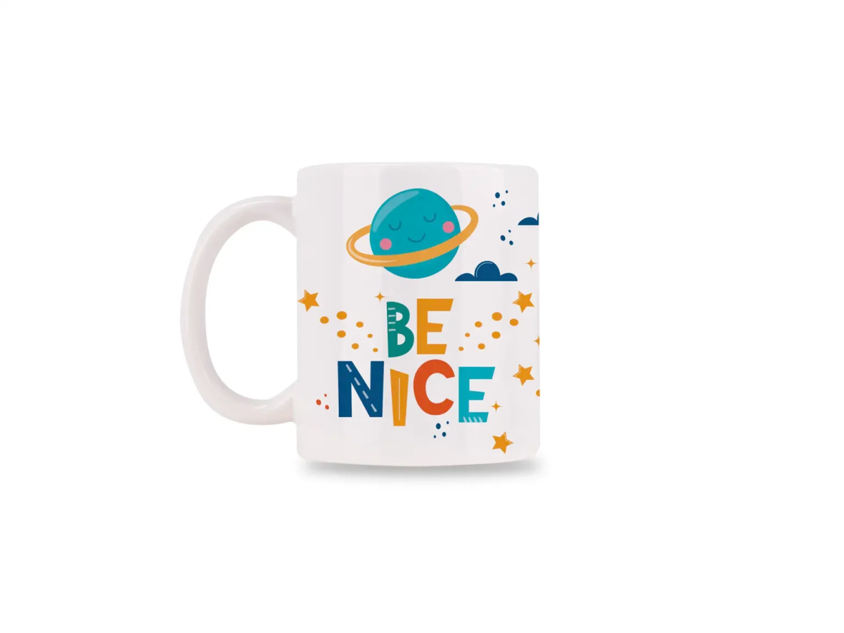 Tazza in Ceramica Good Vibes – 320ml Idea Regalo Perfetta - Quiscuola