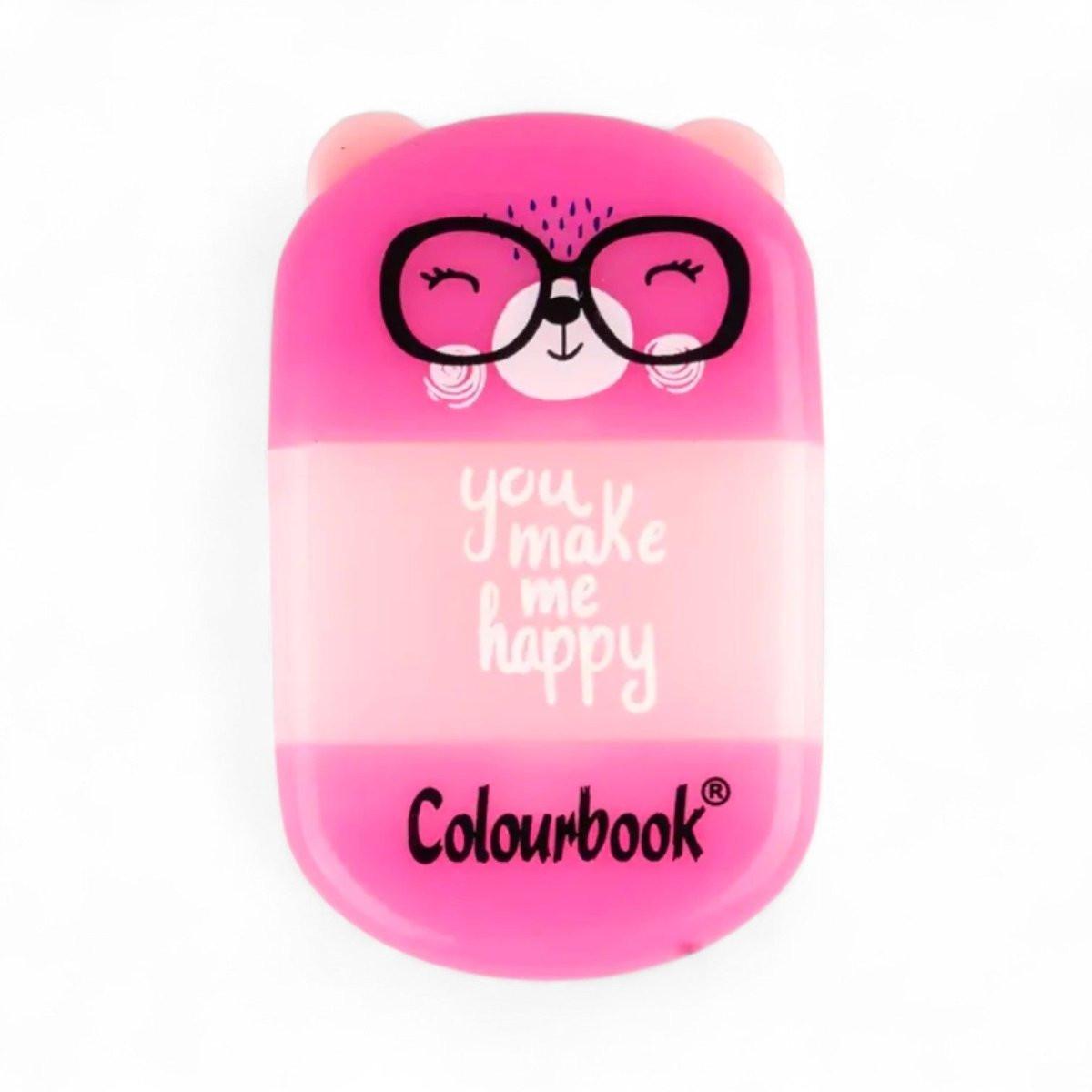 Temperamatite con Gomma 2in1 Temperotta Colourbook – Panda, Gattino, Orso, Gatto Rosa.