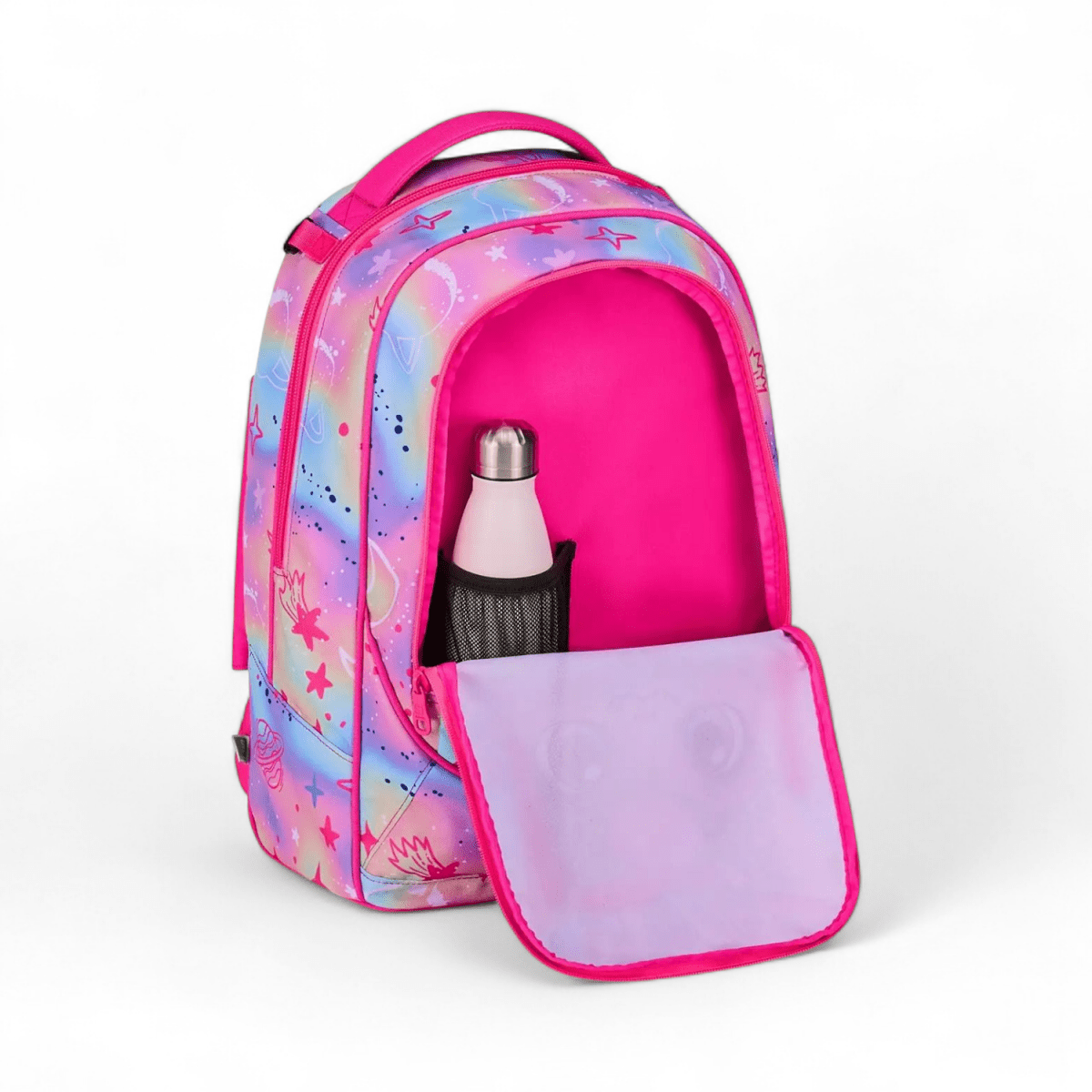 Trolley Jack 3 ruote SJ Gang Cat Led 2026 con zaino scomponibile - Quiscuola.it – Zaini, Astucci e Diari Scuola