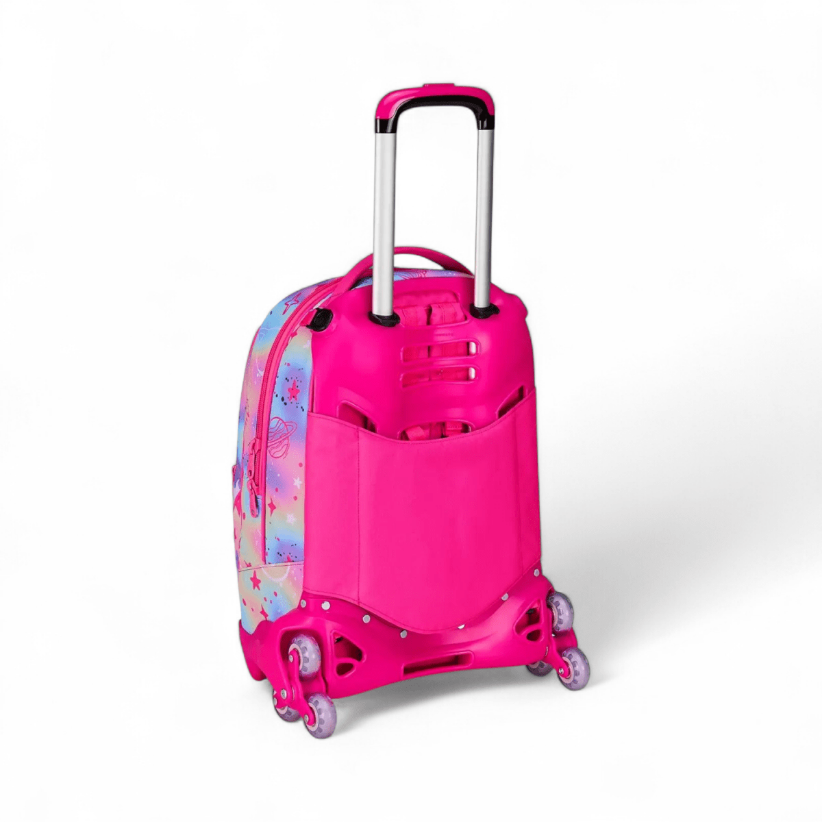 Trolley Jack 3 ruote SJ Gang Cat Led 2026 con zaino scomponibile - Quiscuola.it – Zaini, Astucci e Diari Scuola